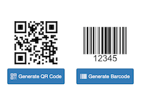 gcQRcode・gcBarcode Add-on